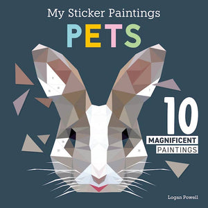 My Sticker Paintings Book - Pets