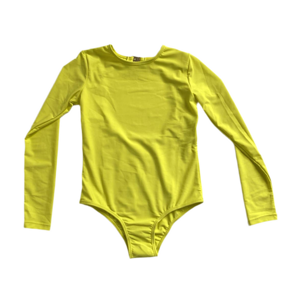 Enci Lemon long sleeve UPF50+ swimsuit