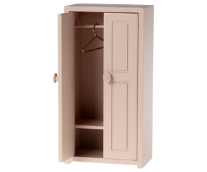 Maileg wooden closet - light rose