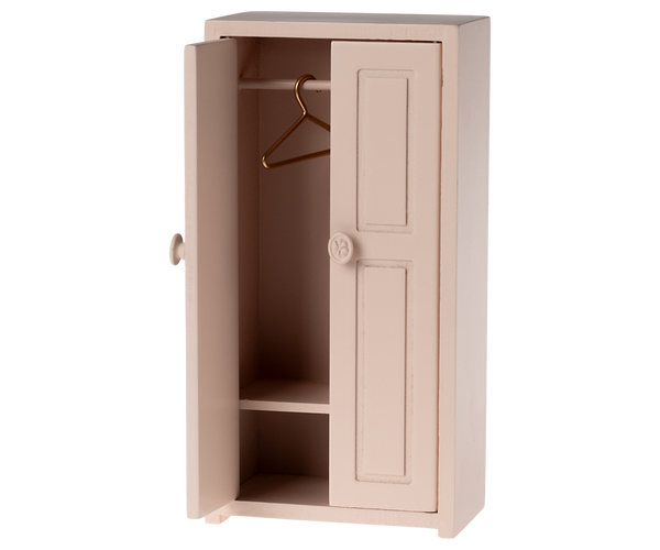 Maileg wooden closet - light rose