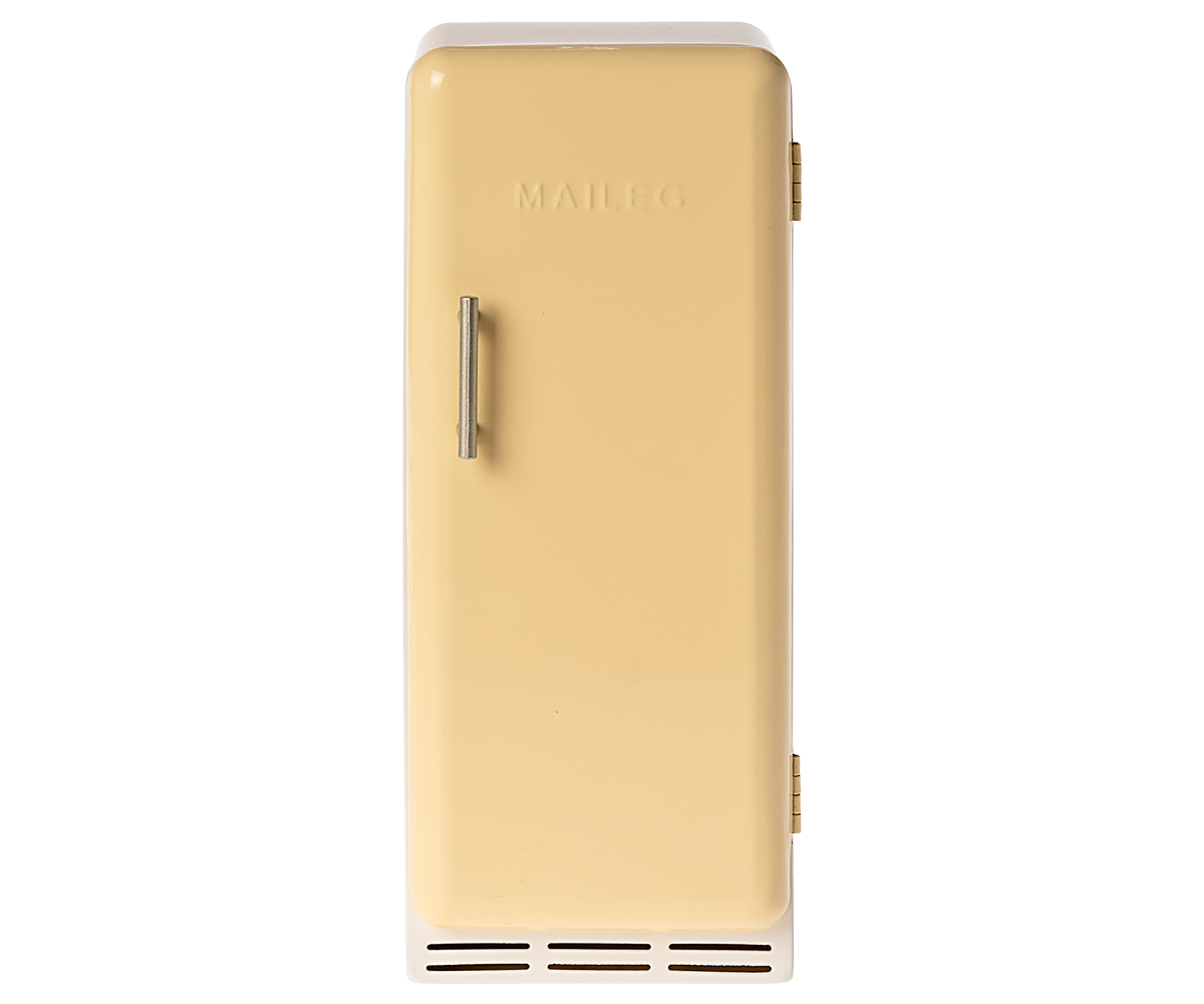 Maileg miniature fridge - yellow