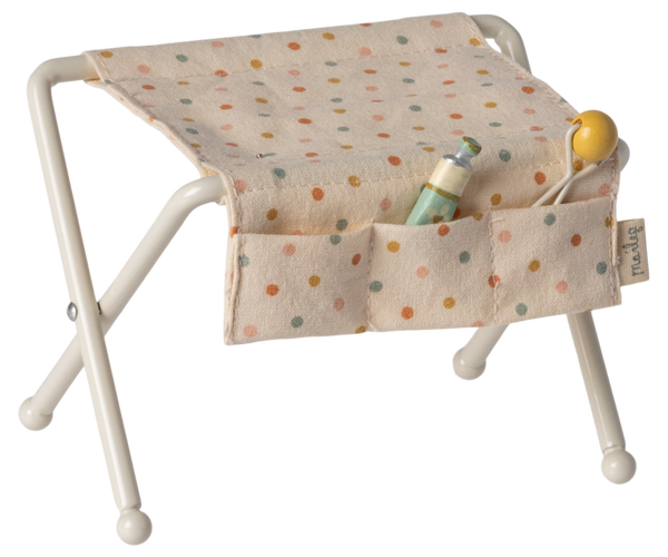 Maileg baby mouse nursery table - off white