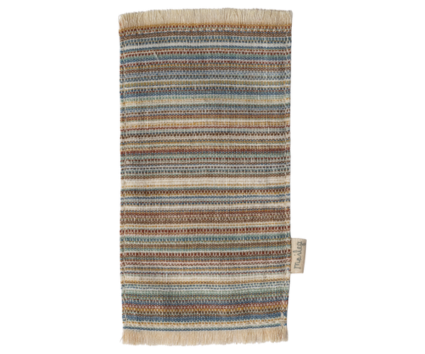 Maileg rug, striped - medium