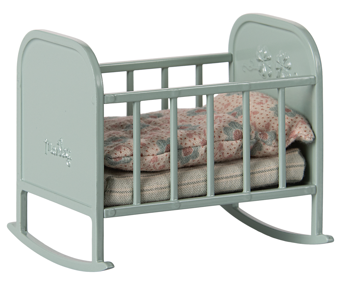 Pre-order Maileg Cradle, My - Mint