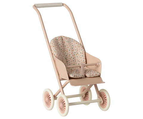 Pre-order Maileg Stroller, Micro - Powder