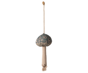 Maileg mushroom ornament - blossom, green