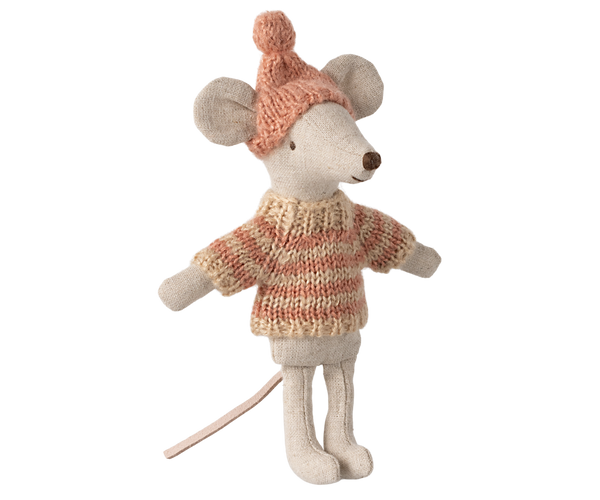 Maileg knitted sweater and hat for big sister mouse - 2024