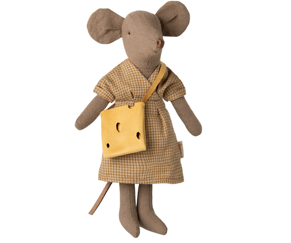 Pre-order Maileg Dress and bag, Mum mouse