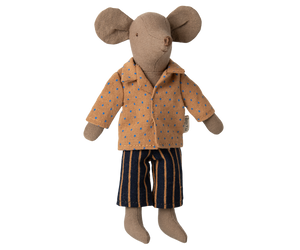 Pre-order Maileg Shirt and striped pants, Dad mouse