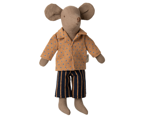 Pre-order Maileg Shirt and striped pants, Dad mouse