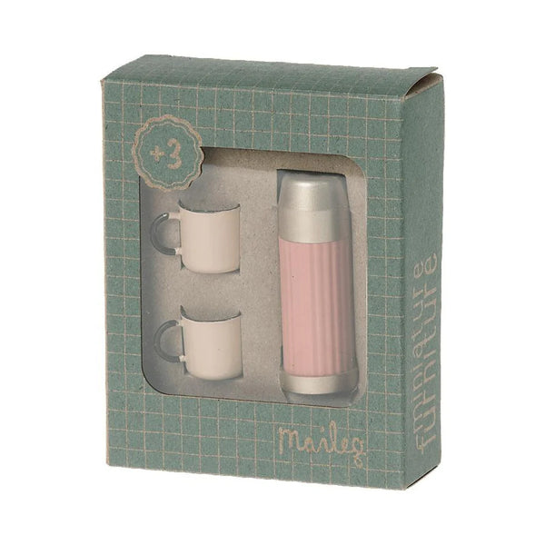 Maileg Thermos and Cups Soft Cor