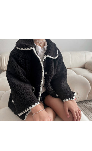 Paddy Teddy Coat by La Olivia Kids