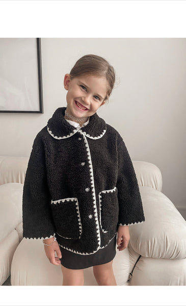 Paddy Teddy Coat by La Olivia Kids