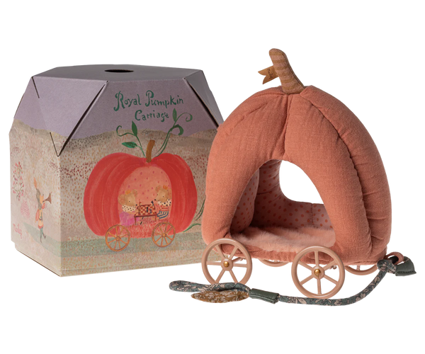 Maileg Pumpkin carriage, Mouse