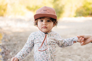 waterproof snapback hat clay