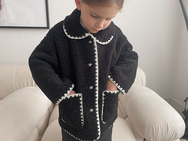 Paddy Teddy Coat by La Olivia Kids