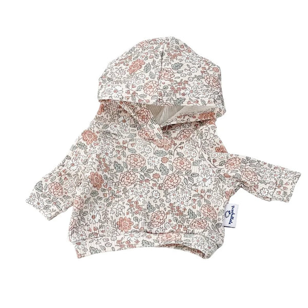 floral hoodie doll lounge set