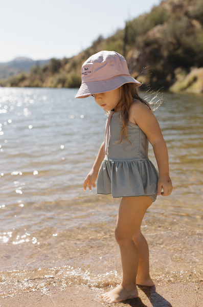 Current Tyed waterproof bucket hat Blush