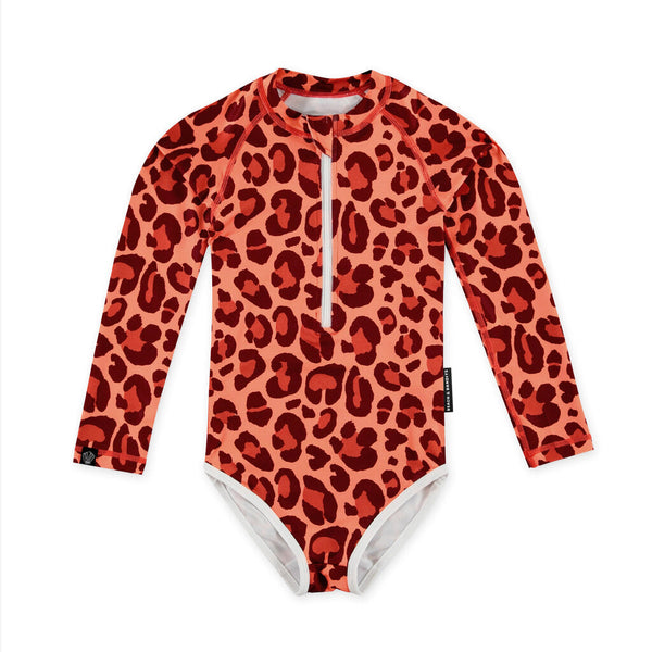 beach & bandits Love Leopard upf50+ swimsuit