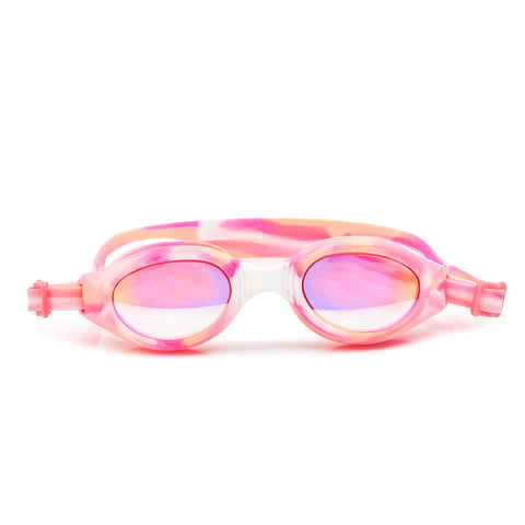 Bling2O Kids Swim Goggles Orange & Cream Taffy Girl