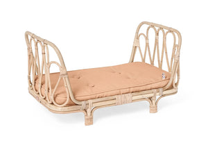 Poppie rattan day bed clay